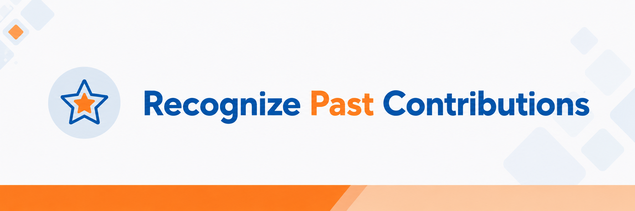 Recognize Contributions