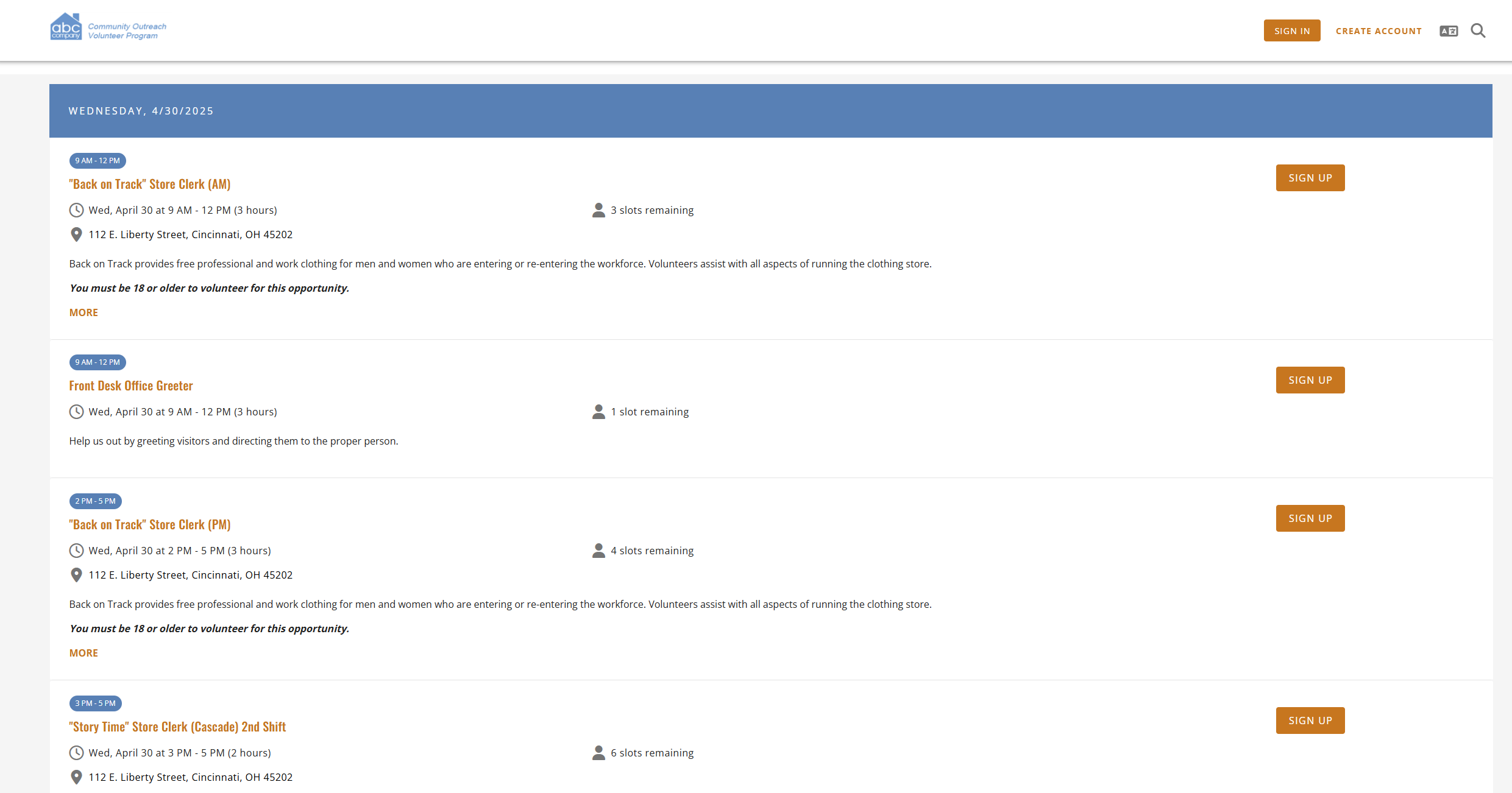 ABC.VolunteerHub