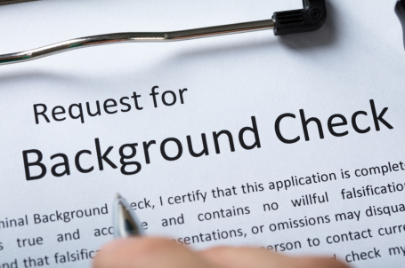 volunteer background check