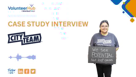 CityTeam Powers Large-Scale Community Impact with VolunteerHub