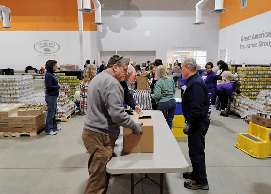 Freestore Foodbank Volunteers