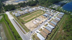 Ariel view of Habitat for Humanity Project 