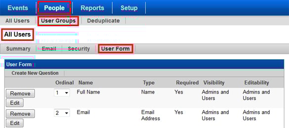 Multiform: Ask Different Volunteer Registration Questions