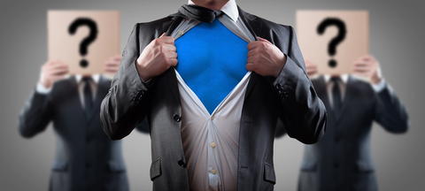 superhero blue chest