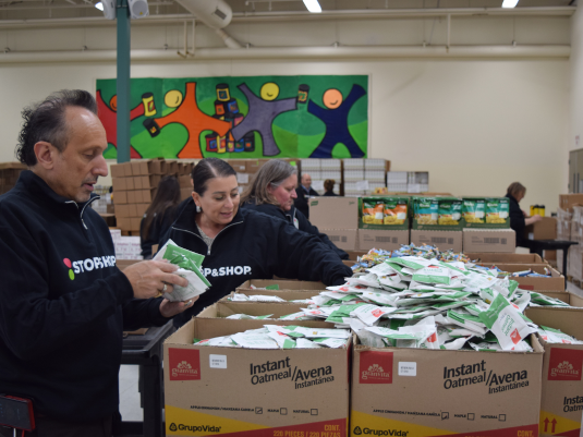 Rhode Island Community Food Bank Volunteer Program