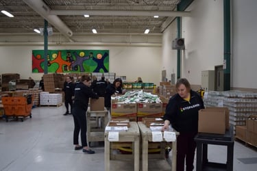 Rhode Island Community Food Bank Volunteers