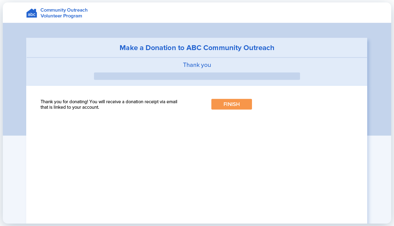 Send Thank You Messages to Volunteer Donors in VolunteerHub