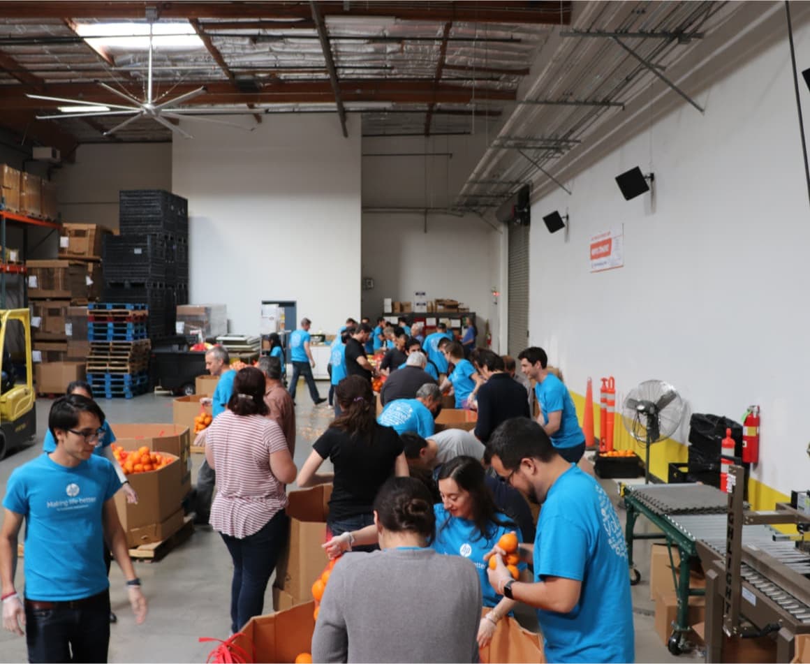 The Jacobs and Cushman San Diego Food Bank uses VolunteerHub’s volunteer management software to manage and engage volunteers.