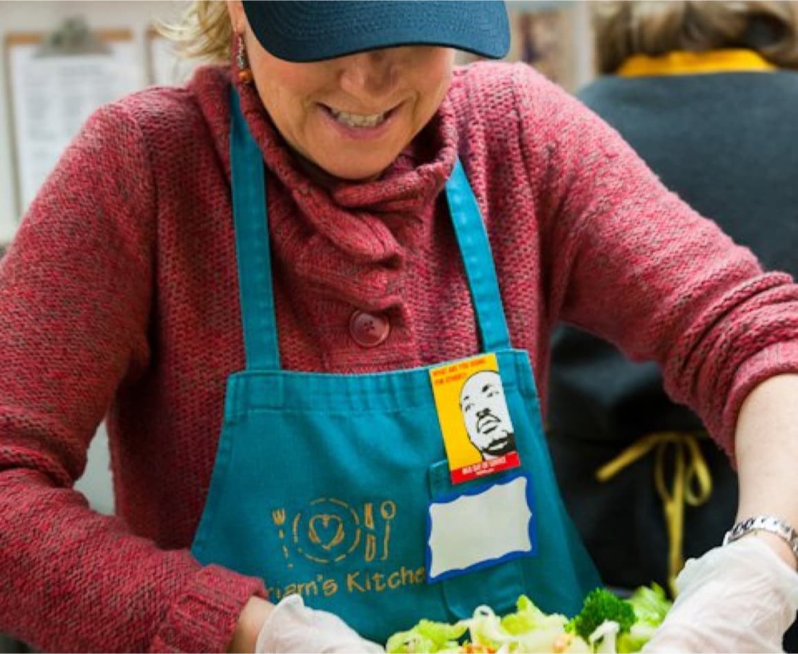 Miriam’s Kitchen uses VolunteerHub’s volunteer management software to manage and engage volunteers.