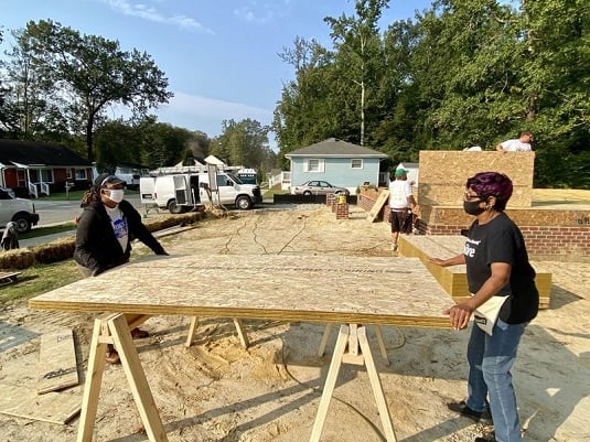 Habitat for Humanity Peninsula Volunteers