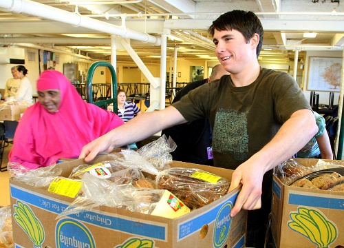 Preble Street Volunteers in Action