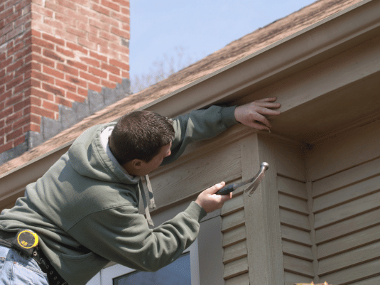 Volunteer Working on Home