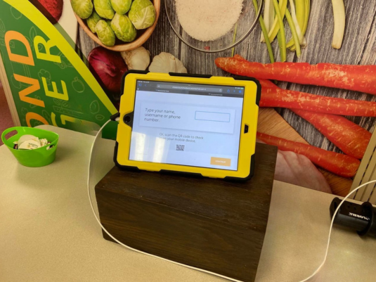 Volunteer Check In Kiosk
