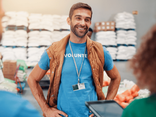 Volunteer Checking In